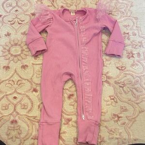 Charming Pink Kids Footie by [Brand]